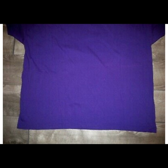 Vintage 1990s Winnie The Pooh HUGE Purple Print T Shirt Tee Adult Size XLarge - Picture 9 of 9